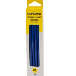 Les Prix Mini – 4 Crayons Graphite HB