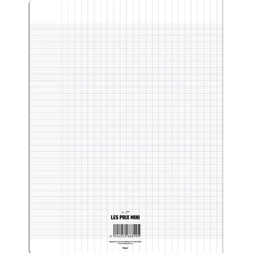 Les prix Mini - Cahier 24 x 32 cm - 96 pages - grands carreaux (Seyes)