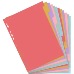 Les Prix Mini - Intercalaire A4 en Carton Recyclée – 12 Onglets