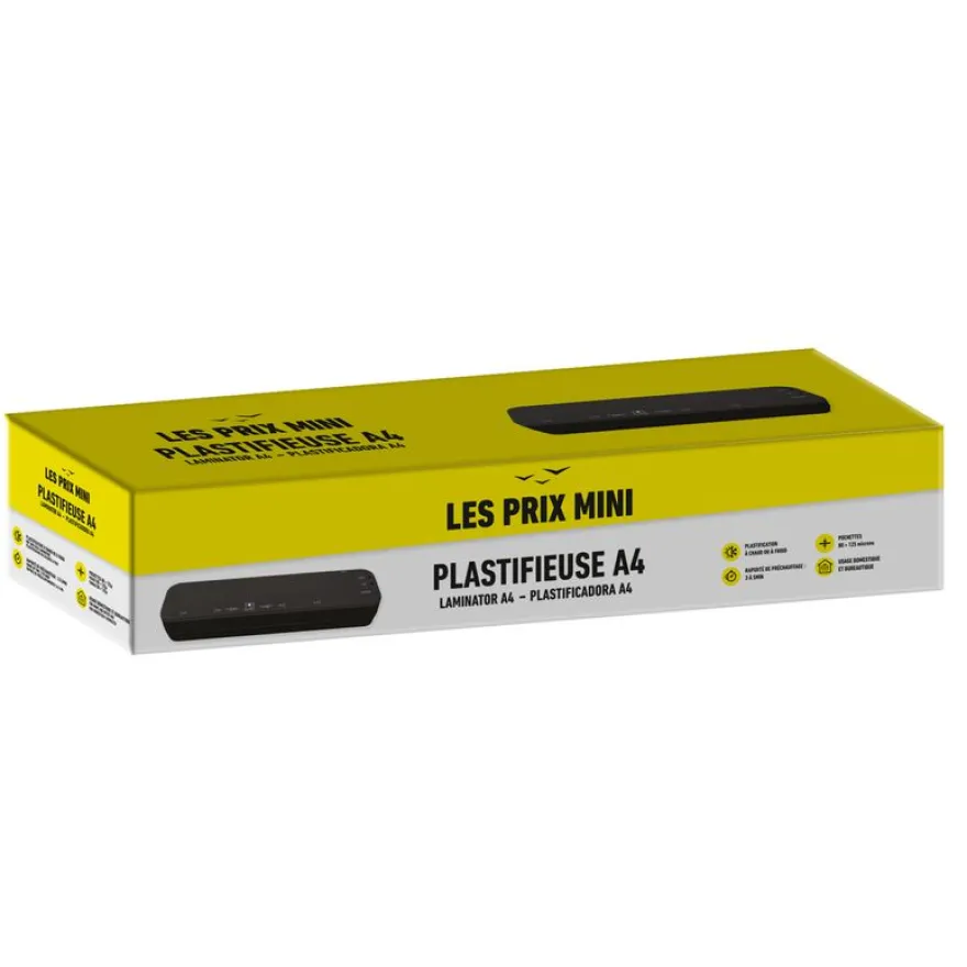 Les Prix Mini - Plastifieuse A4 - de 80 à 125 microns