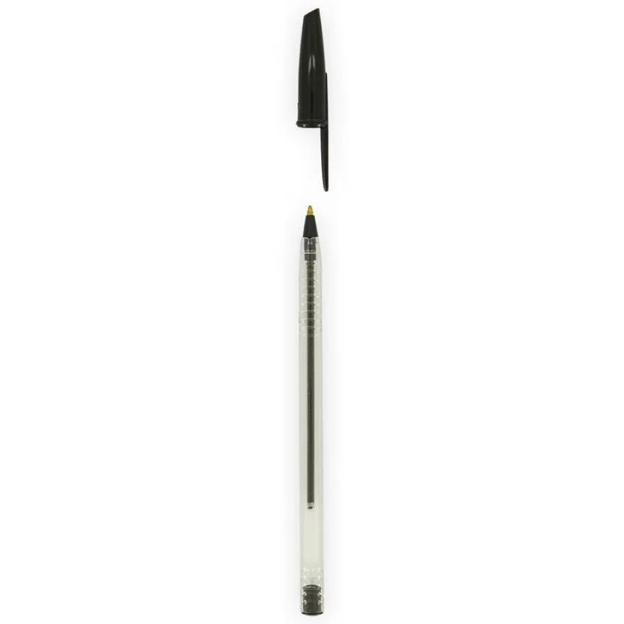 Les Prix Mini - Stylo bille noir - pointe conique 1mm