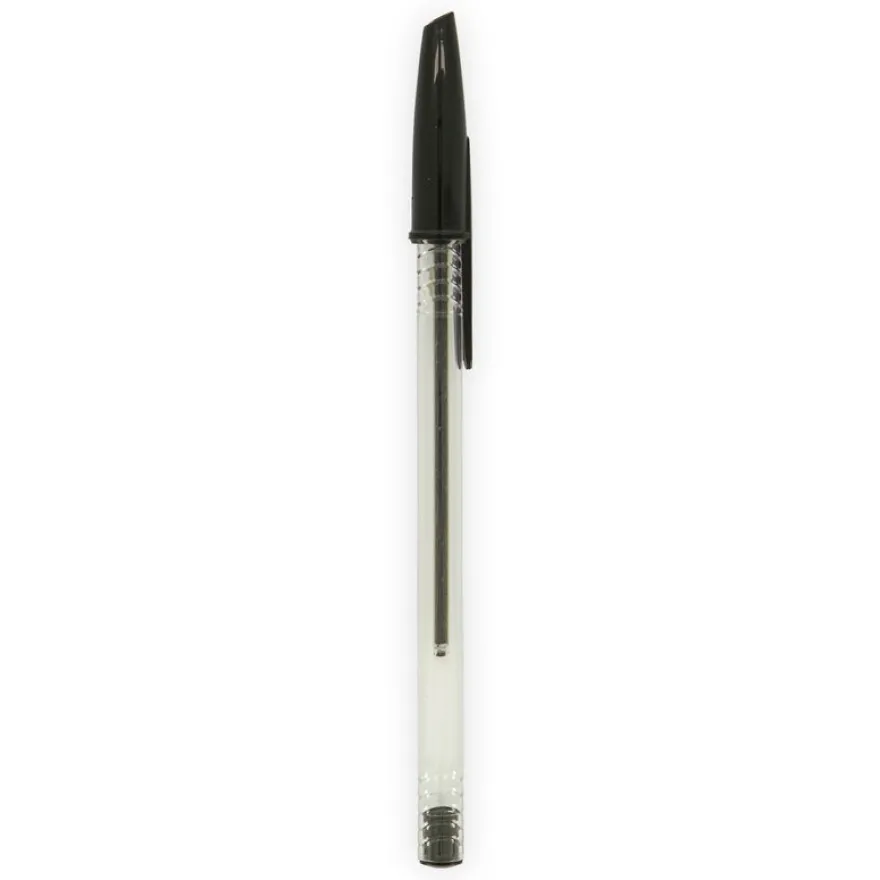 Les Prix Mini - Stylo bille noir - pointe conique 1mm