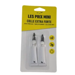 Les Prix Mini - 2 Tubes de colle extra forte - 3gr