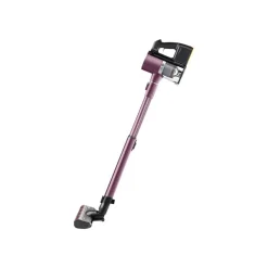 LG A9K-ULTRA1V - Aspirateur - balai/à main (2-en-1) - sans sac - 590 Watt - sans fil - 2 batteries - chargeur inclus - bordeaux