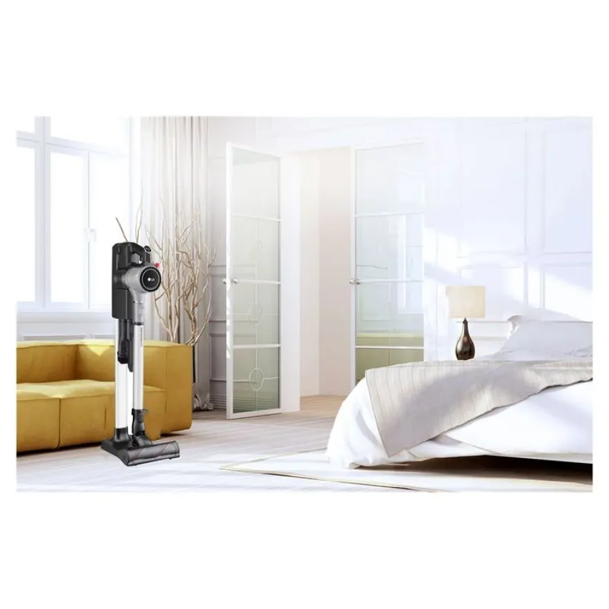 LG CordZero A9K-PRIME1G - Aspirateur - balai/à main (2-en-1) - sans sac - sans fil - graphite - 2 batteries