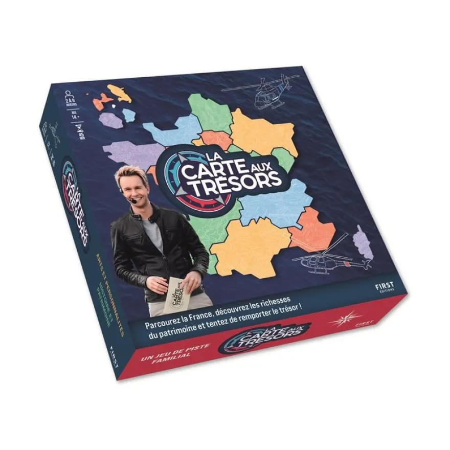 Lisez! - La carte au trésor - jeu de société