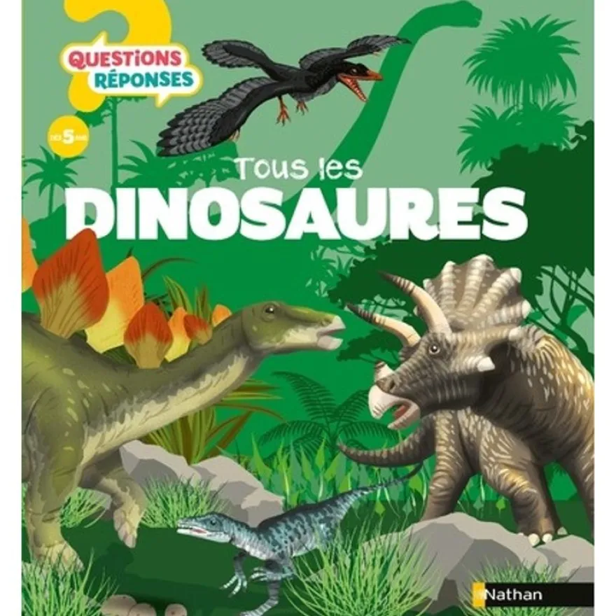 Livre Questions Réponses Tous les dinosaures