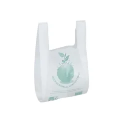 Logistipack - 1000 Sacs bretelles biodégradables - 45 x 26 x 12 cm