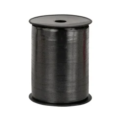 Logistipack - Bolduc brillant - ruban d'emballage 7 mm x 500 m - noir