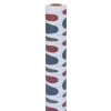 Logistipack - Papier cadeau mat - 70 cm x 40 m - 70 g/m² - gris/marron