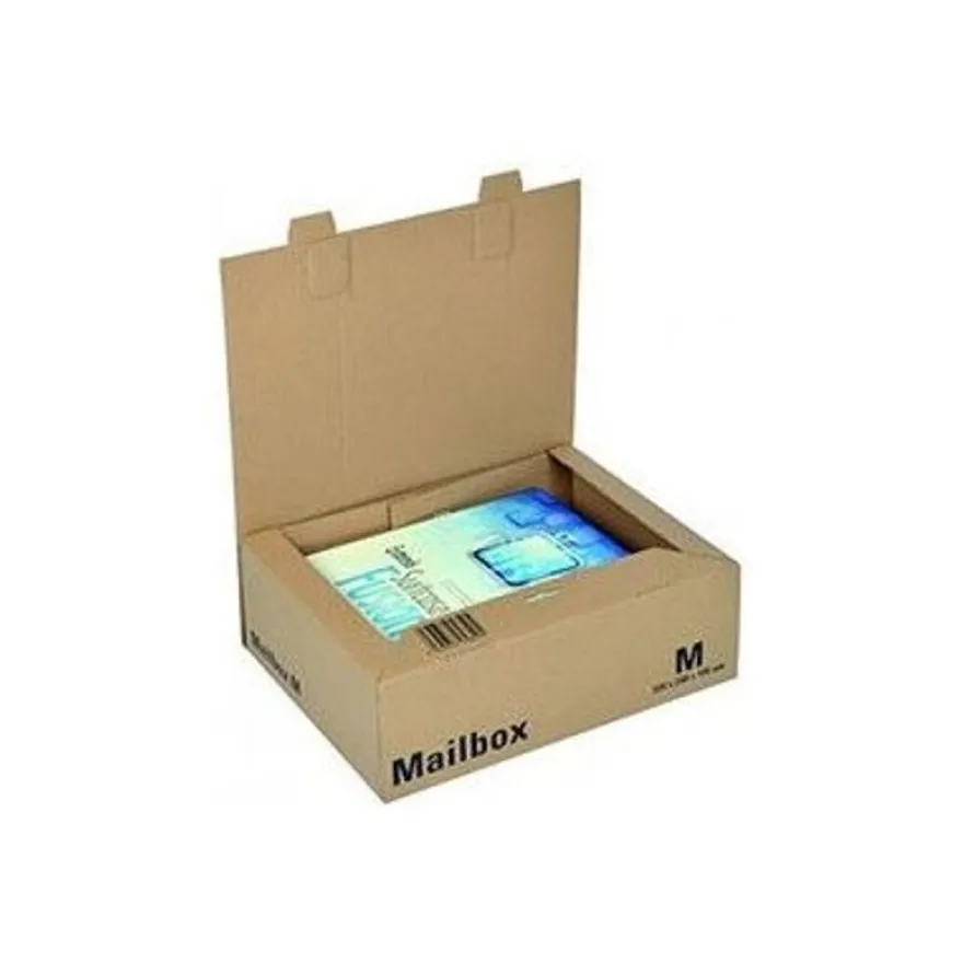 Logistipack M - 15 boîtes d'expédition - 32.5 cm x 24 cm x 10.5 cm - brun