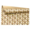 Logistipack Tino - Emballage cadeau - 69 cm x 50 m - 60 g/m² - Noël - brun - papier kraft