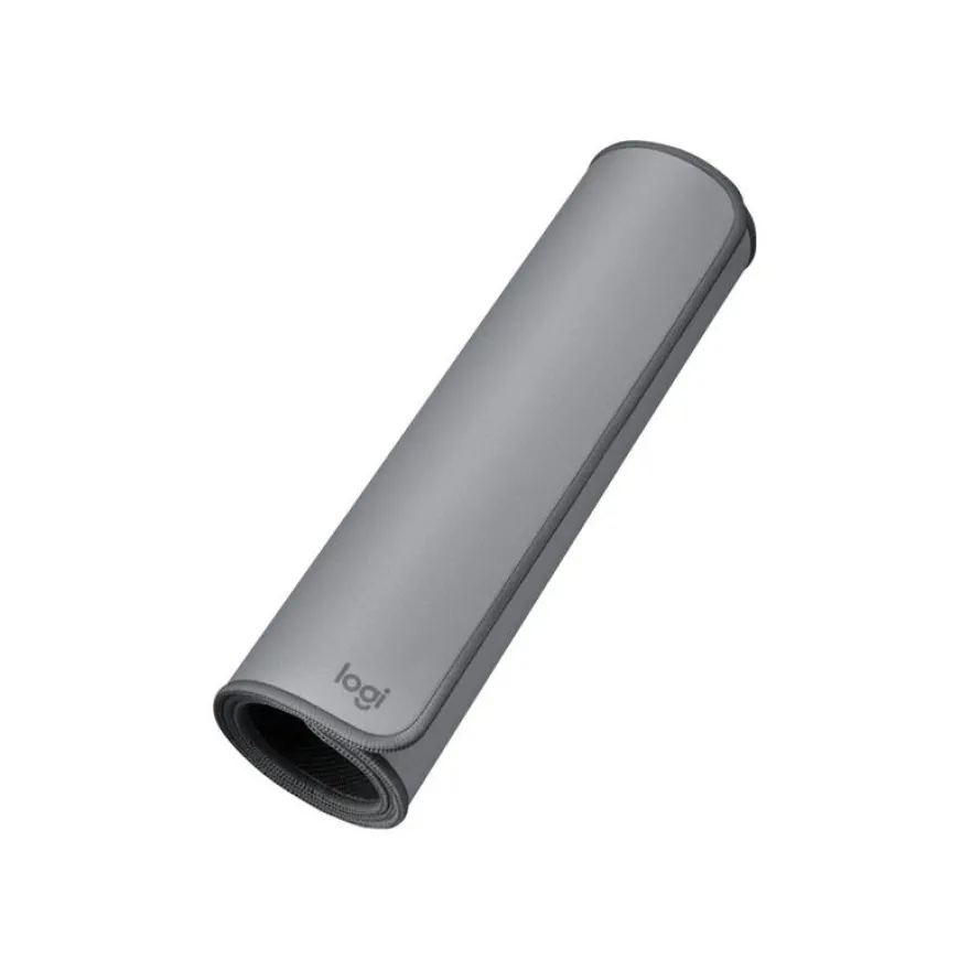 Logitech Desk Mat Studio Series - tapis de souris - sous-main - gris