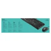 Logitech Desktop MK120 - ensemble clavier et souris filaire