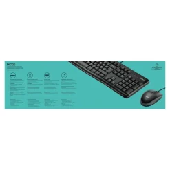 Logitech Desktop MK120 - ensemble clavier et souris filaire