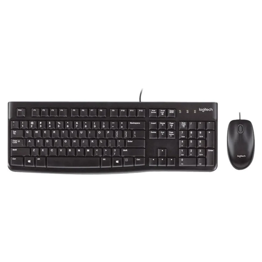 Logitech Desktop MK120 - ensemble clavier et souris filaire