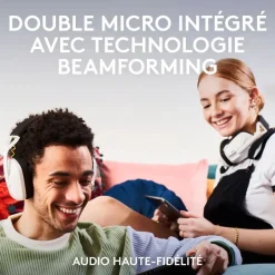Logitech G435 SE +G305 SE - pack gaming casque + souris Lightspeed sans fil - blanc et noir