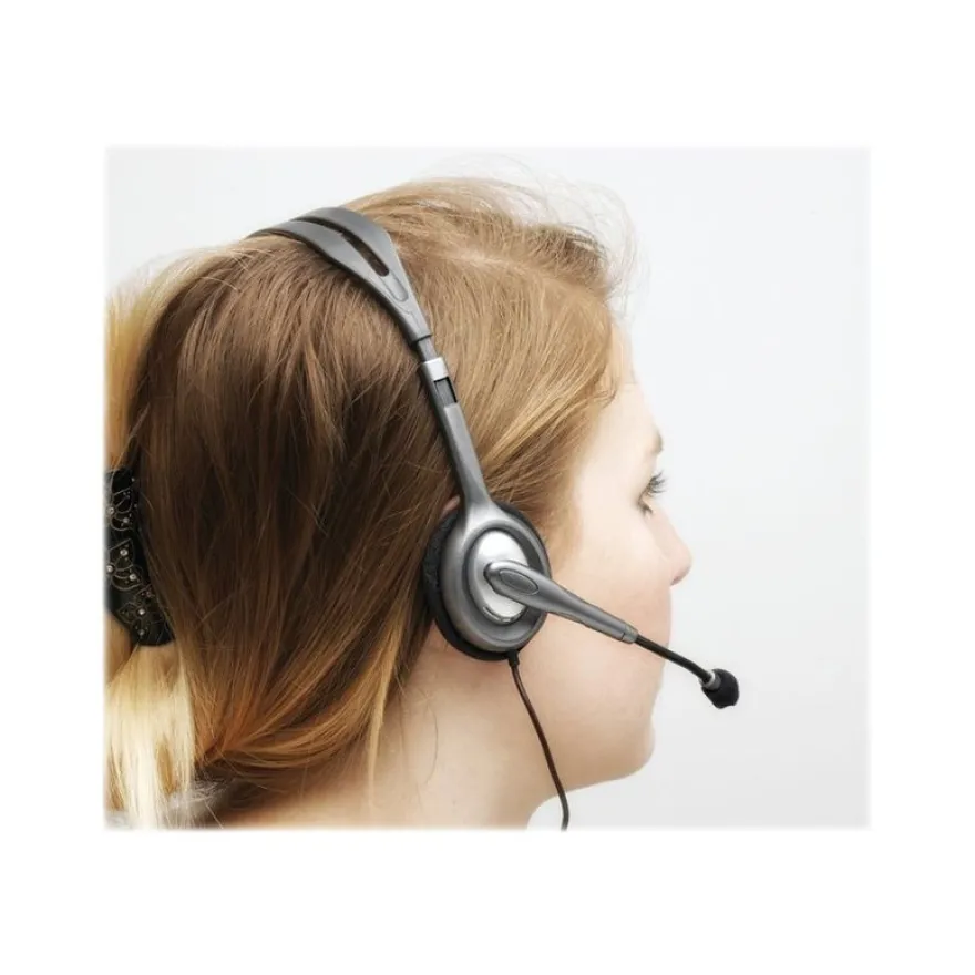 LOGITECH H111 - Casque filaire avec micro - noir