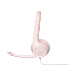 Logitech H390 - Casque filaire avec micro - USB-A - rose