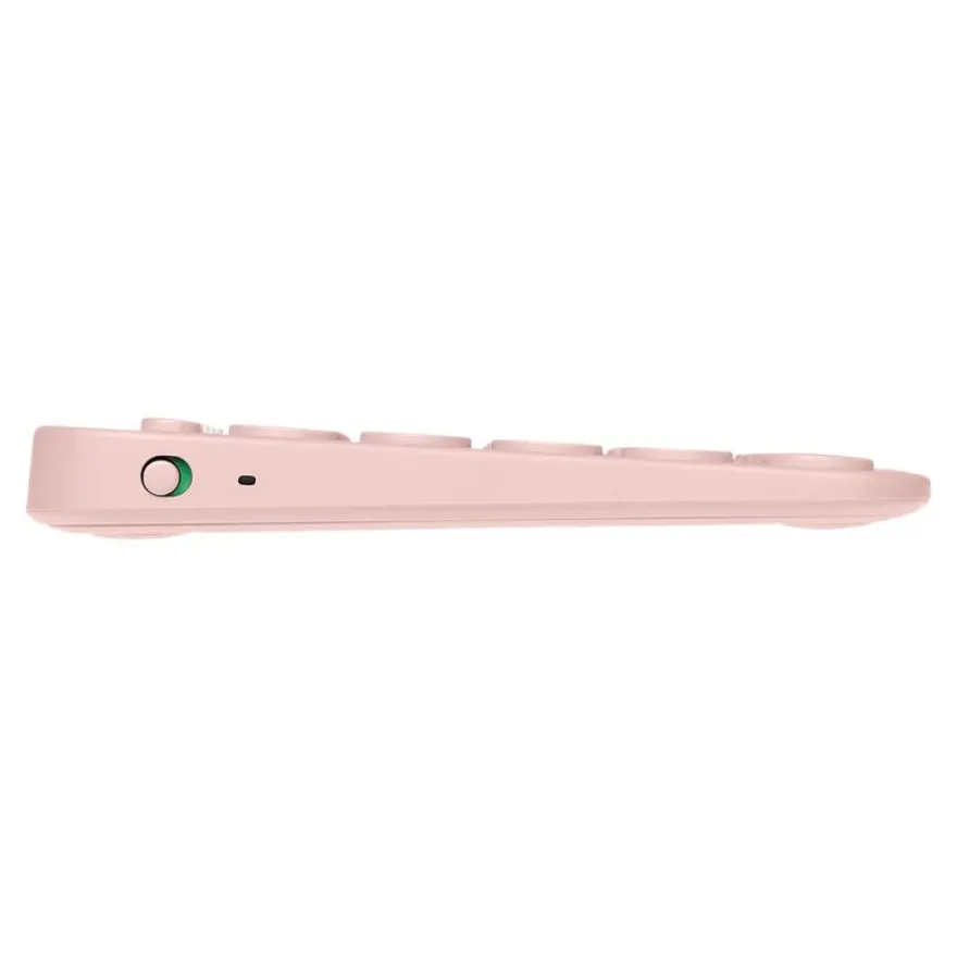 Logitech K380 - clavier minimaliste sans fil - rose