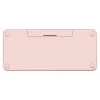 Logitech K380 - clavier minimaliste sans fil - rose