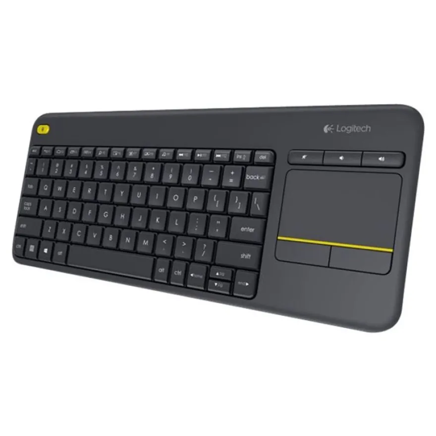 Logitech K400 Plus - clavier sans fil Azerty - avec pavé tactile intégré