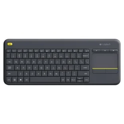 Logitech K400 Plus - clavier sans fil Azerty - avec pavé tactile intégré