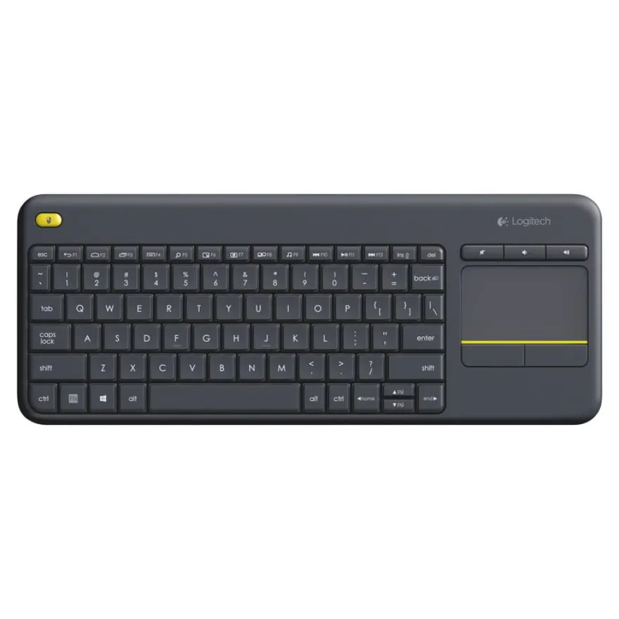 Logitech K400 Plus - clavier sans fil Azerty - avec pavé tactile intégré