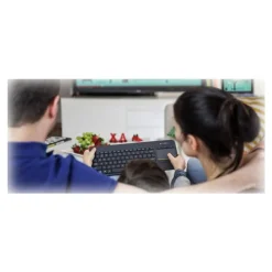 Logitech K400 Plus - clavier sans fil Azerty - avec pavé tactile intégré