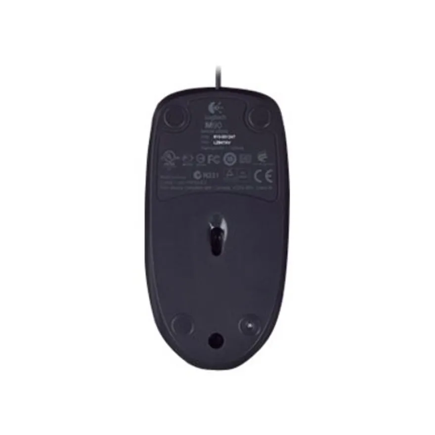 Logitech M90 - souris filaire - noir