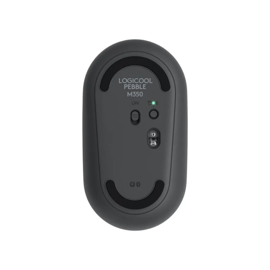 Logitech M350 - souris sans fil - gris