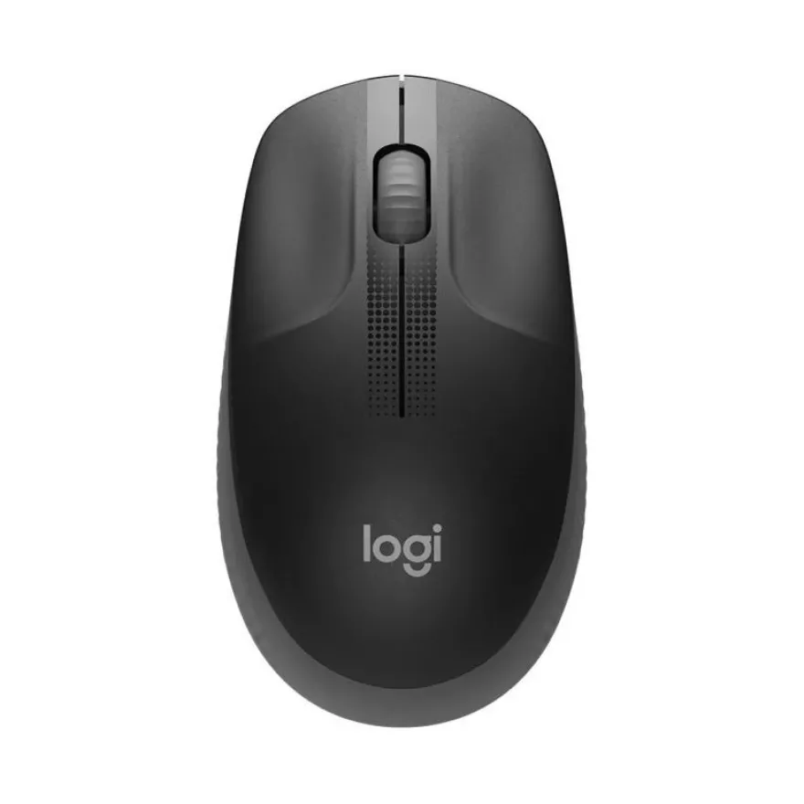 Logitech M190 - souris sans fil - gris foncé