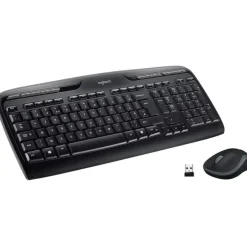 Logitech MK330 - ensemble clavier Azerty et souris sans fil - noir