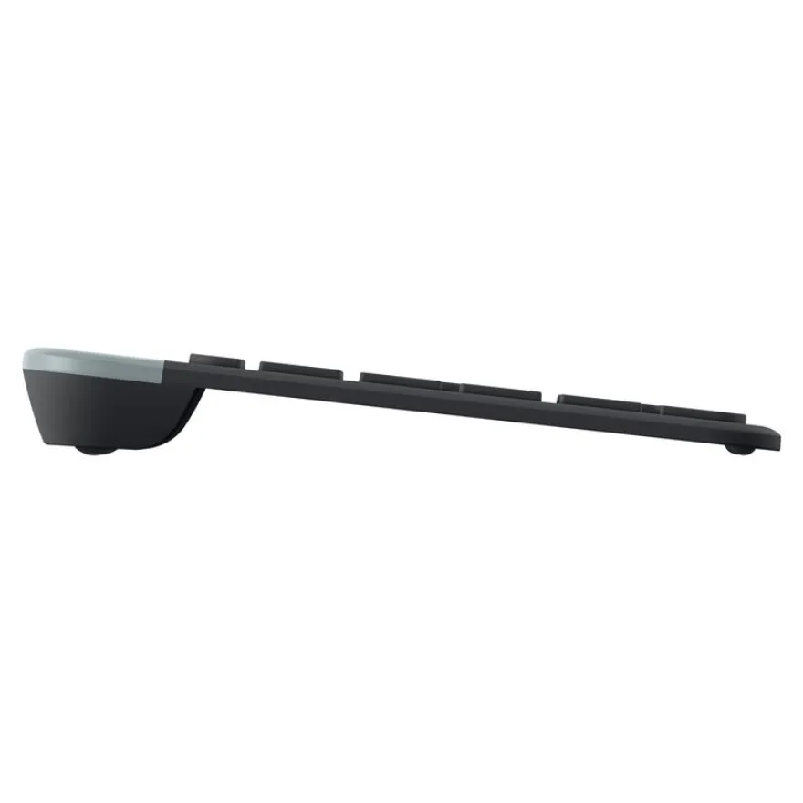 Logitech MK470 - Ensemble clavier et souris sans fil - ultra fin - Azerty - graphite