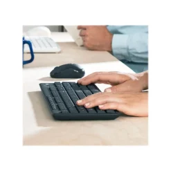 Logitech MK295 Silent - Ensemble clavier et souris sans fil - Azerty - graphite