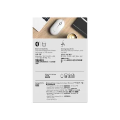 Logitech Pebble M350 - souris sans fil silencieuse - blanc cassé