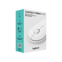 Logitech Pebble M350 - souris sans fil silencieuse - blanc cassé