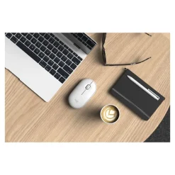 Logitech Pebble M350 - souris sans fil silencieuse - blanc cassé