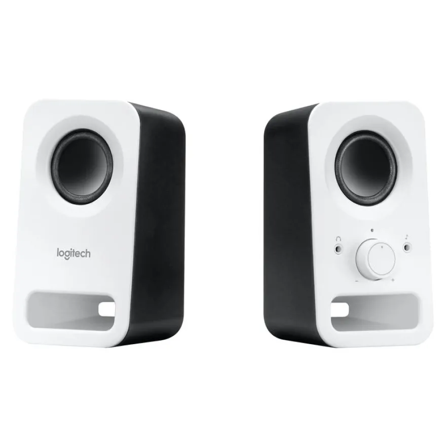 Logitech Z150 - Haut-parleurs - blanc