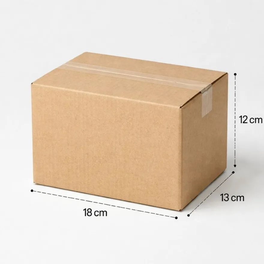 Lot de 20 Cartons caisse américaine - 18 cm x 13 cm x 12 - Logisitpack