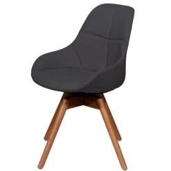 Lot de 2 chaises JUNO - anthracite