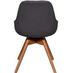 Lot de 2 chaises JUNO - anthracite