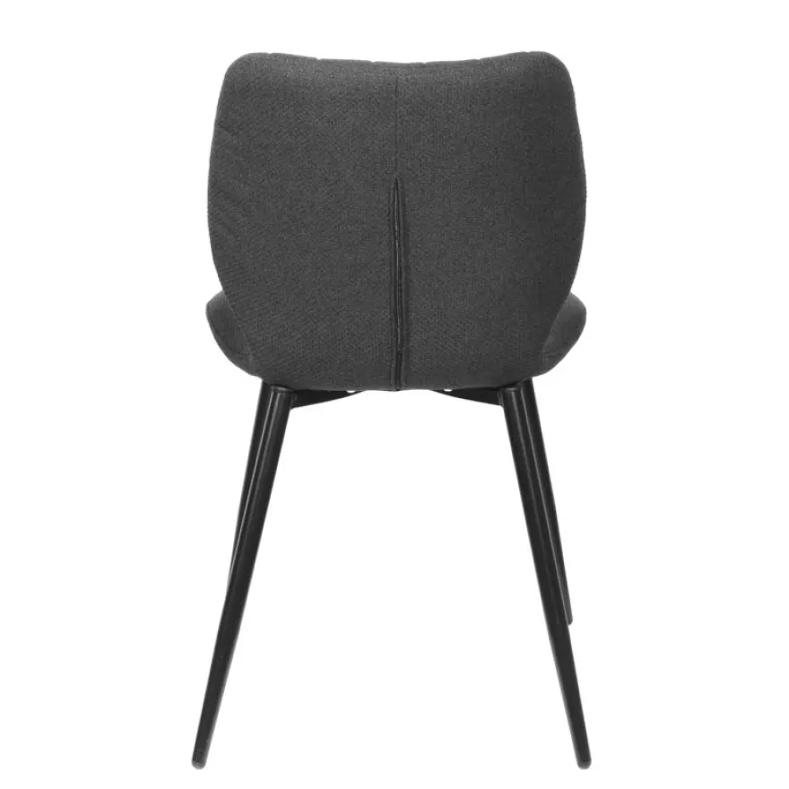 Lot de 2 chaises LINE - anthracite