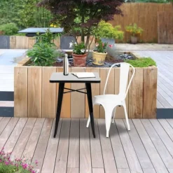 Lot de 2 chaises URBAN - blanc