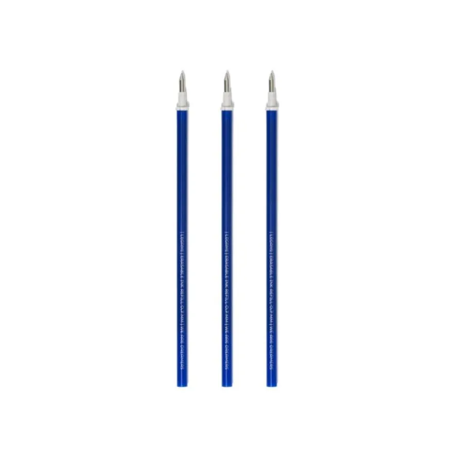 Lot de 3 recharges de stylo effaçable Colorino