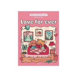 Love for ever - sweet and cosy coloriage