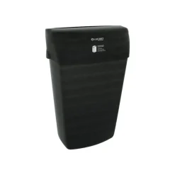 Lucart Professional EcoNatural - Poubelle noire 23L