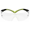 3M SecureFit 400 series SF400C - Lunettes de protection - verre clair - bold neon green temples