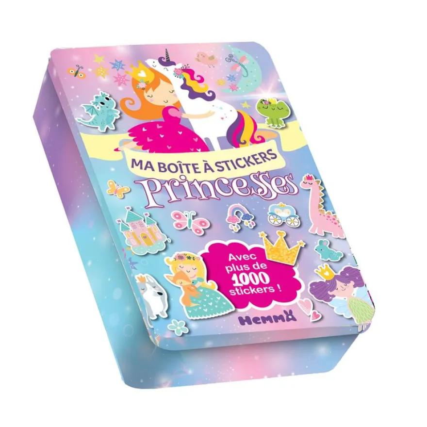 Ma Boîte à Stickers - Princesses - avec plus de 1000 Stickers !