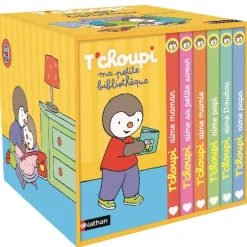 Ma Petite Bibliothèque T'Choupi (6 petits livres)